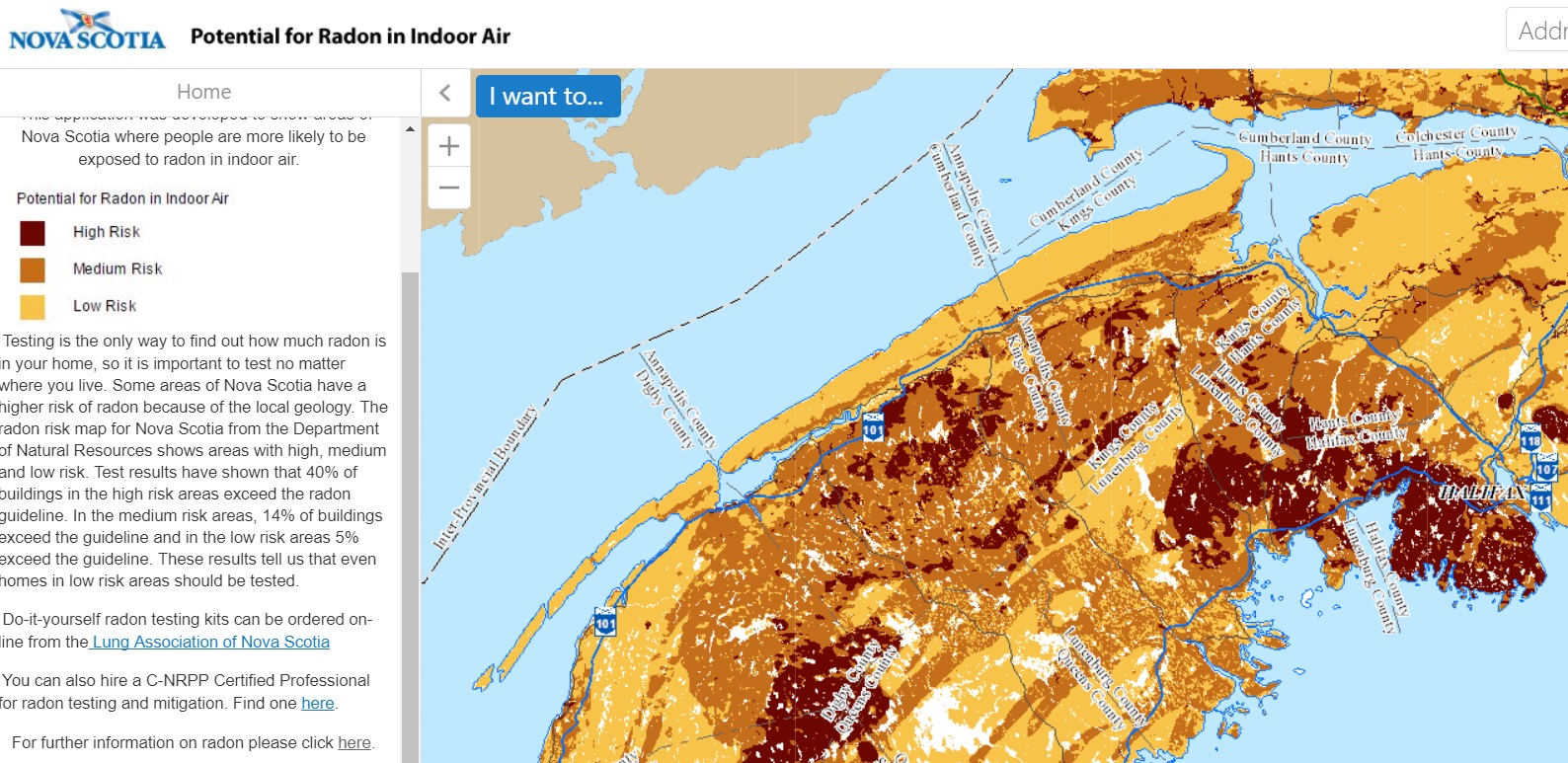 Radon In Nova Scotia